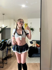 Looking sweet but being naughty