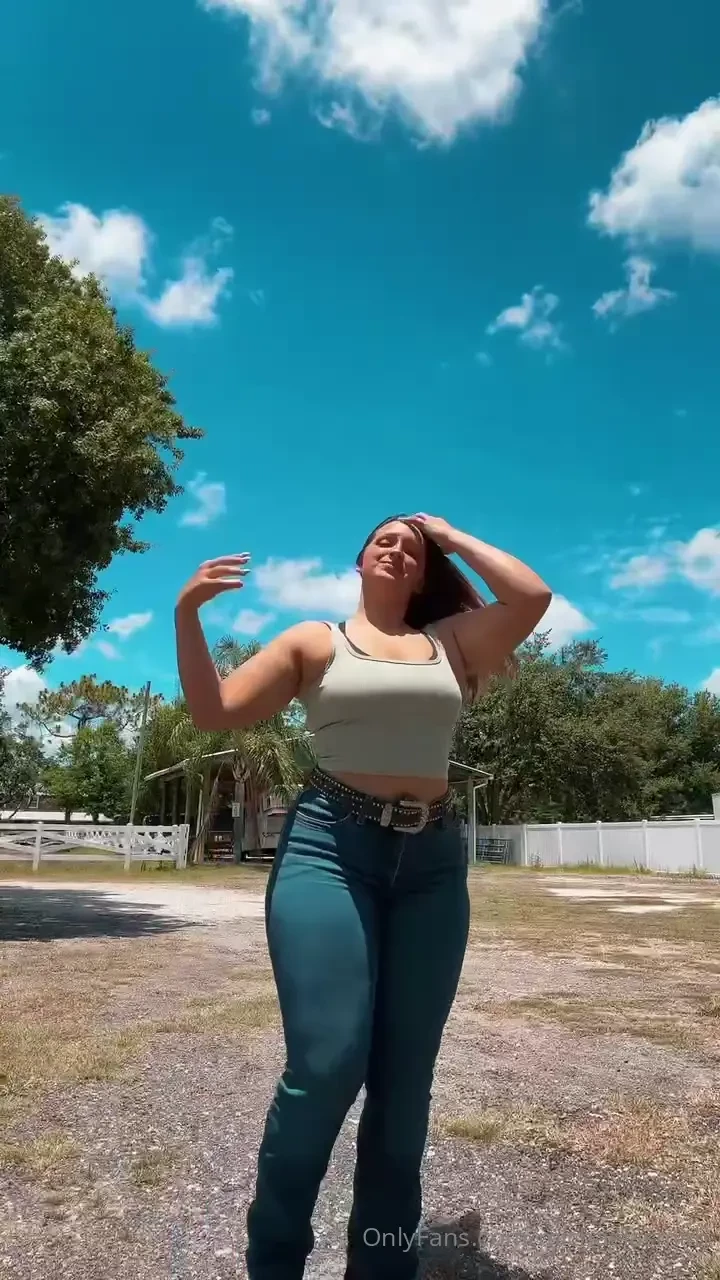 This cowgirl needs to ride something 