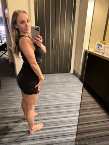 A little selfie action and showin ya those goodies under my dress with part 1