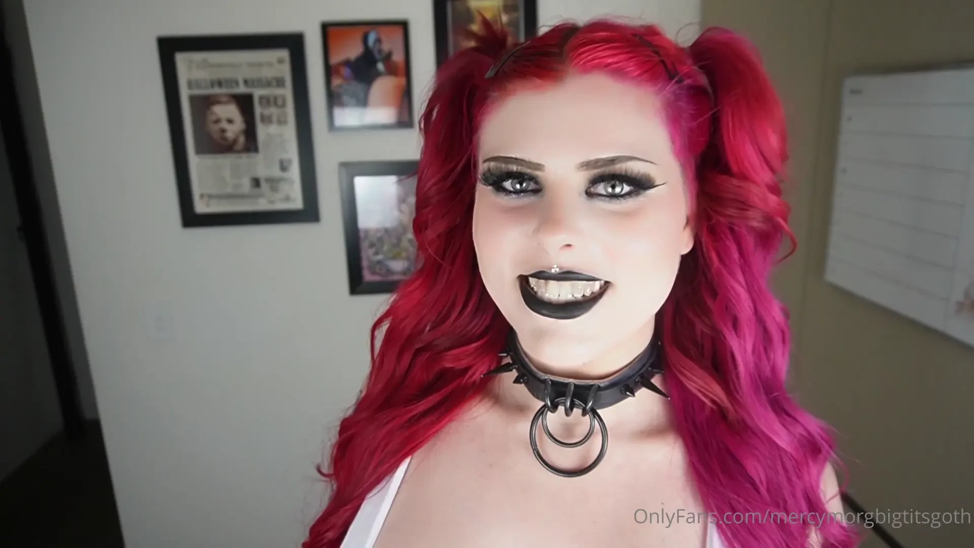 Welcome to goth girl hooters what s that you want breast and thighs 