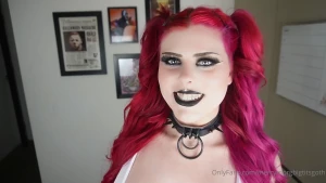 Welcome to goth girl hooters what s that you want breast and thighs