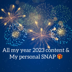 Get all my 2023 content plus my personal snap for just 20 that s over