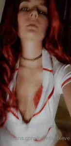 Almost forgot to post the second video i took in my nurse outfit