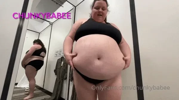 Come and watch me try on clothes that would have fit last year it part 2 