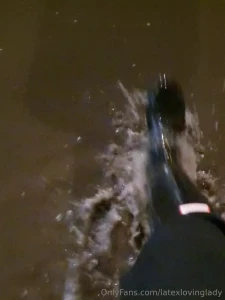 Vanilla me wear wellies almost every day