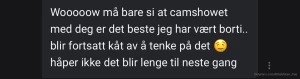 Takk for alle de fine tilbakemeldingene dere gj r dagene mine s mye part 1
