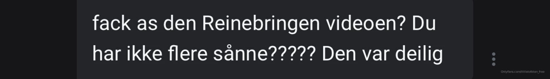 Takk for alle de fine tilbakemeldingene dere gj r dagene mine s mye part 4 