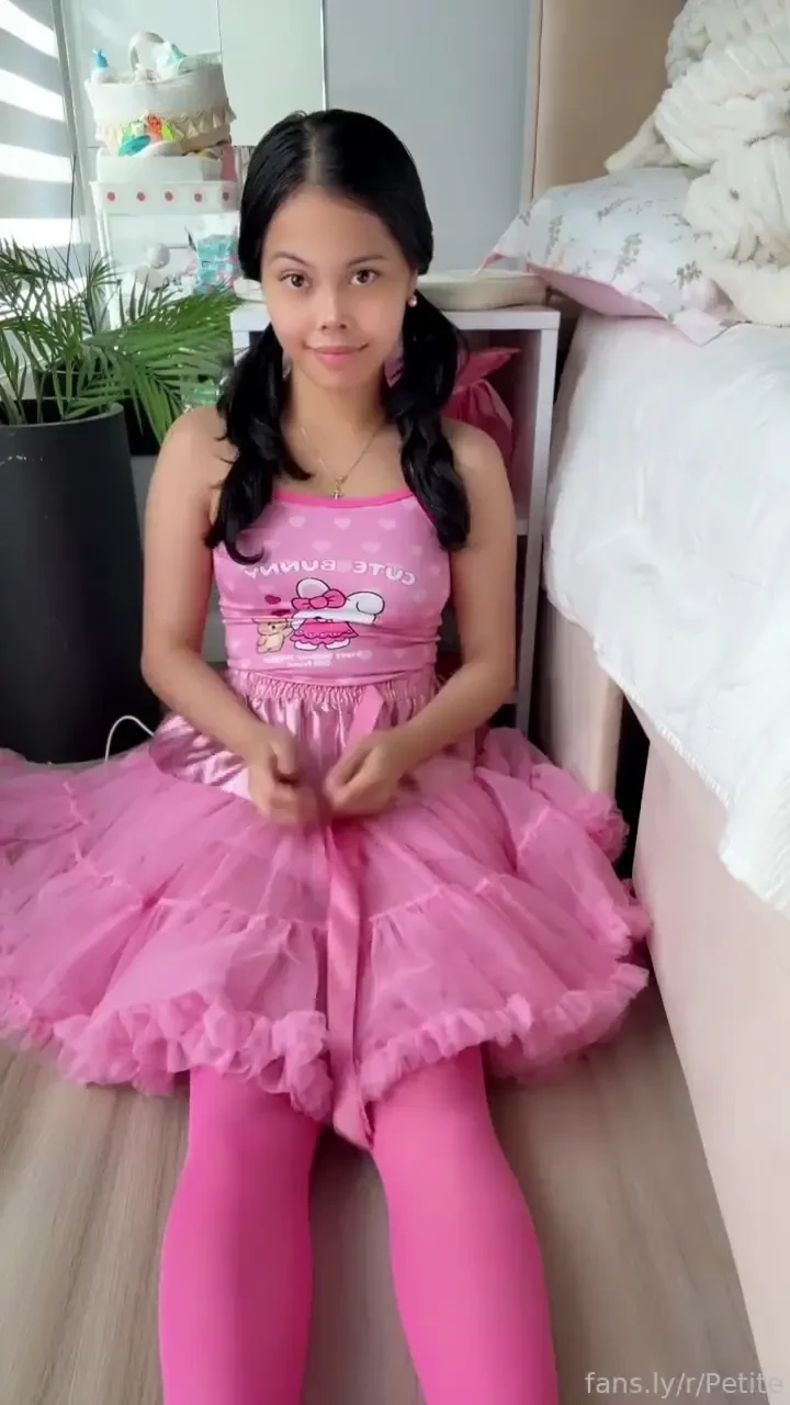 Do u like my outfit daddy fyp 18 asian cute sweet tiny skinny tight part 1 