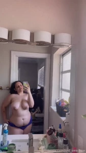 About to get dripping wet in the shower and start filming some new