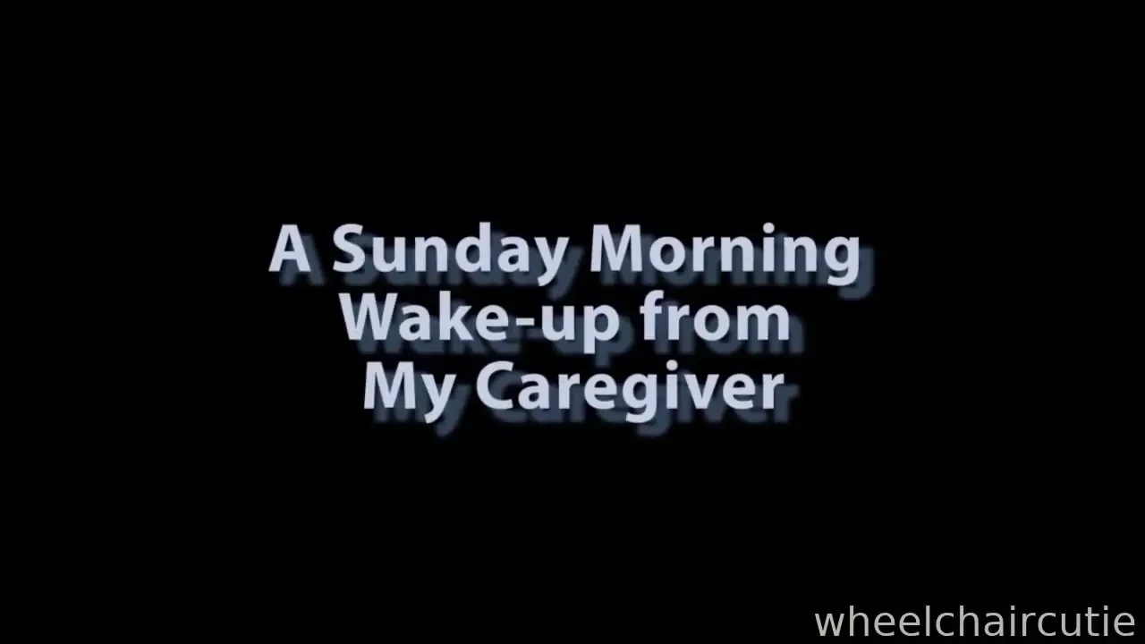 As promised a long 22 minute film my sweet caregiver decided to film 