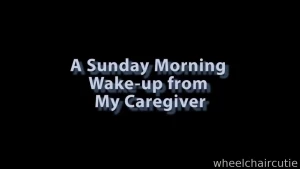 As promised a long 22 minute film my sweet caregiver decided to film