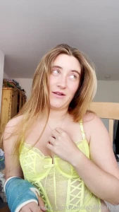 First ever titty reveal here on fansly i get so nervous every time i