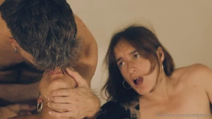 3some sucking tongues and masturbating all together 12 15min with