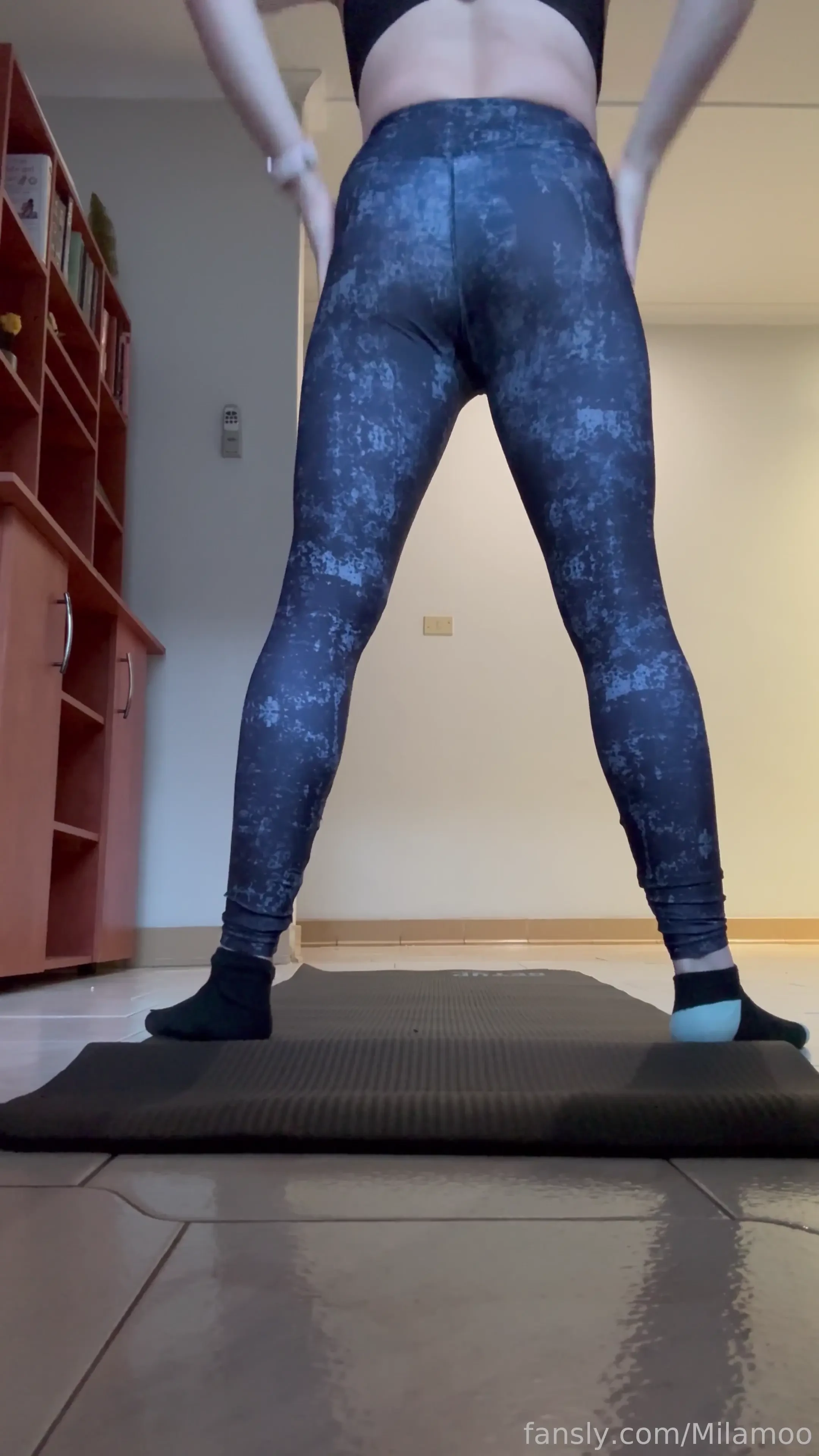 Want to join me on a naughty little workout it made my pussy so 