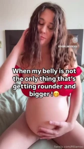 Don t you just love pregnancy and the fact that everything grows prego
