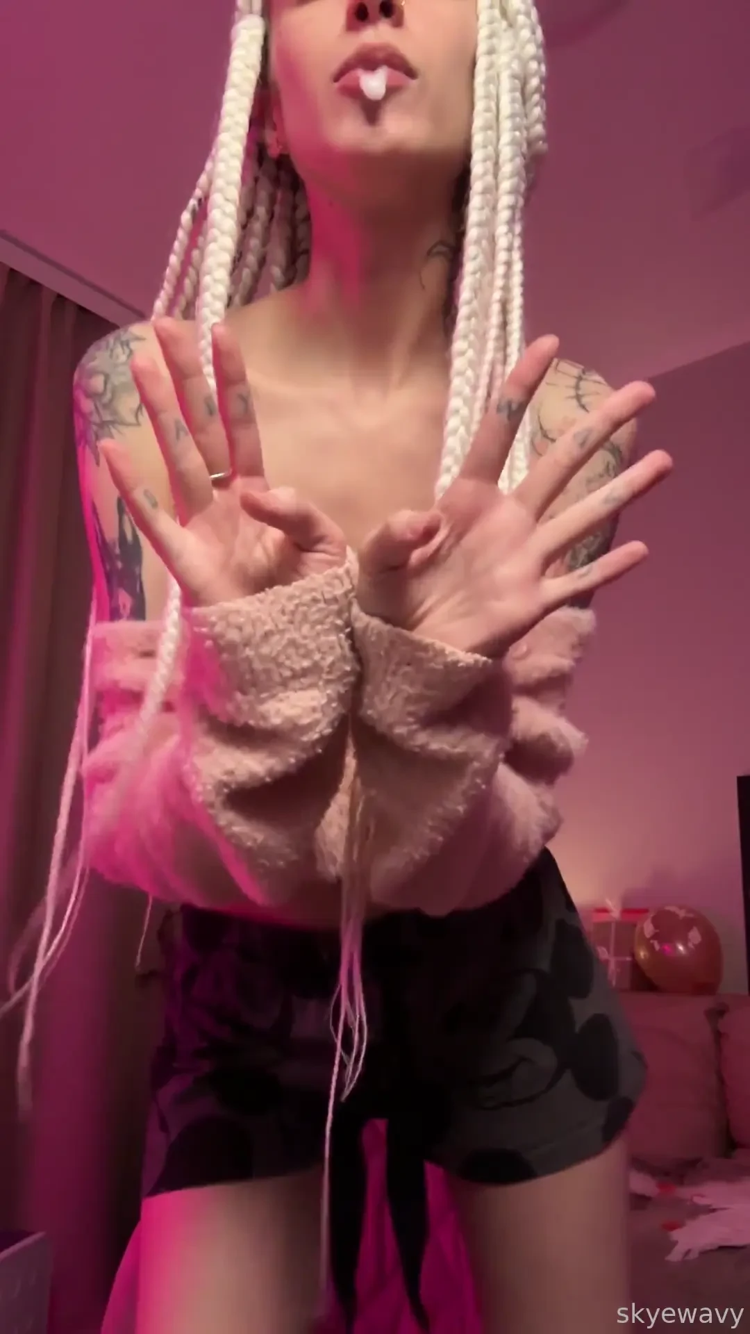 How is it spit saliva spitfetish salivafetish dirtytalk sloppygirl 