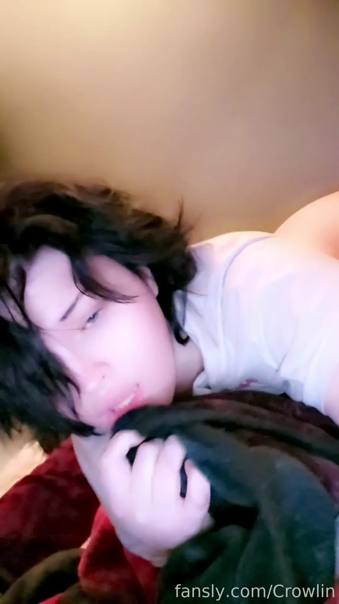 Put my dildo on the wall since i was feeling extra needy i think i part 1 