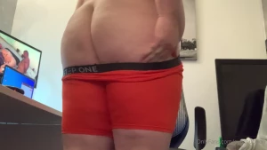 Watching porn with a prostate massager