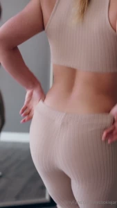 Gotta do a little jump to get them over my booty