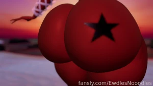 Took some beach photos and twerk vids last night in my new beach fit part 10