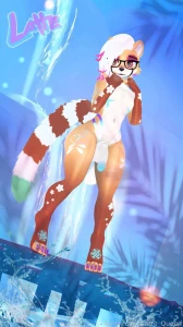 Come on in the waters fine vr virtualreality vrchat furry femboy gay part 1