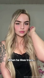 My favorite type of man hehe trans tgirl tranny transsexual boobs