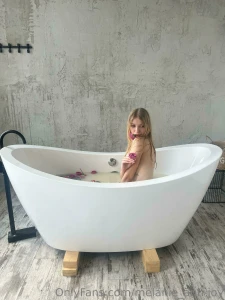 Alone in a bathtub this big