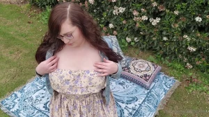 llilyleou - Full length video 10 00 solo play in a summer dress dressed in a 