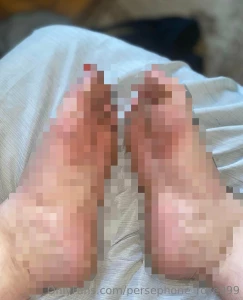 Went for a walk in the woods today and did the last stretch barefoot part 1