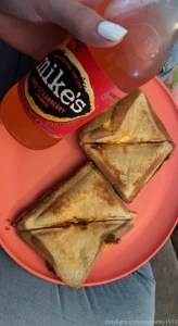 Dinner for champs this girl loves her food