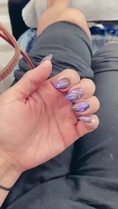 Got my nails did today what should be the first video i make 