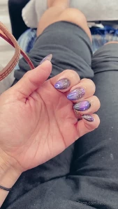 lindafit84 - Got my nails did today what should be the first video i make 