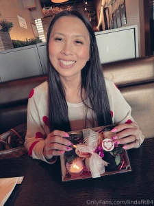 I had an amazing vday last night a delicious sushi dinner and then part 5