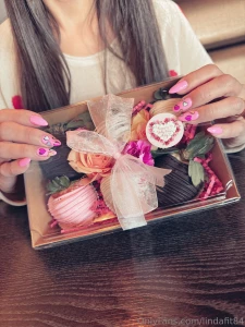 I had an amazing vday last night a delicious sushi dinner and then part 6