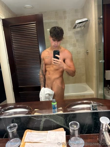 Time to wash off the sweat