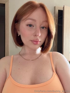 I love it when the sunlight brings out the cute freckles