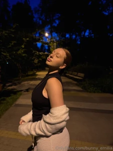 I love evening walks when the city is almost asleep and it s like my