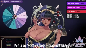 Here is a free 10 minute preview of my latest fansly stream warning