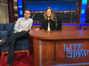 Behind the scenes of my colbert taping in 2016