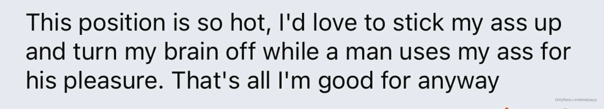 I m getting a lot of hot feedback from my anal pounding video with part 4 