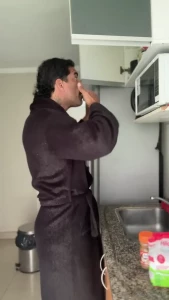 Morning coffee have a sexy day