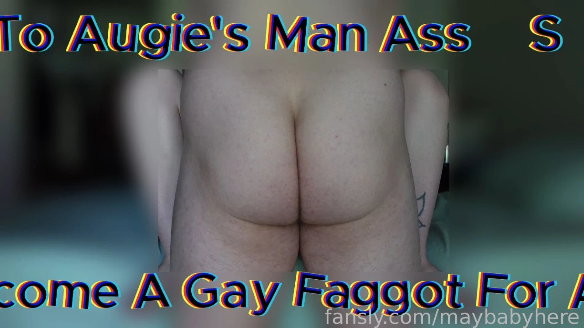 Full moon photo teaser augie s ass has you in a choke hold goon over part 4 