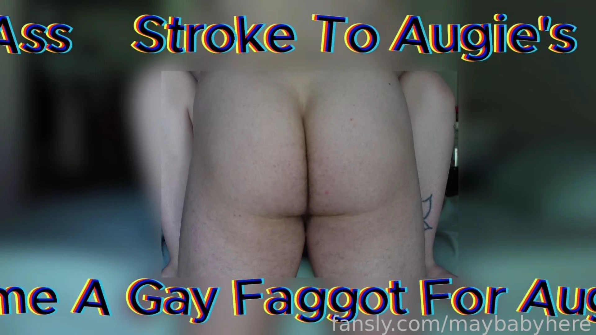 Full moon photo teaser augie s ass has you in a choke hold goon over part 2 