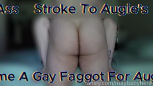 Full moon photo teaser augie s ass has you in a choke hold goon over part 2