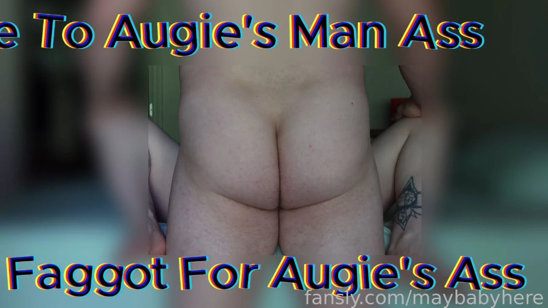 Full moon photo teaser augie s ass has you in a choke hold goon over part 5 