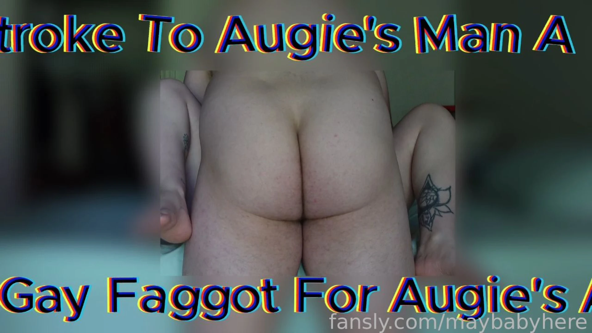 Full moon photo teaser augie s ass has you in a choke hold goon over part 3 