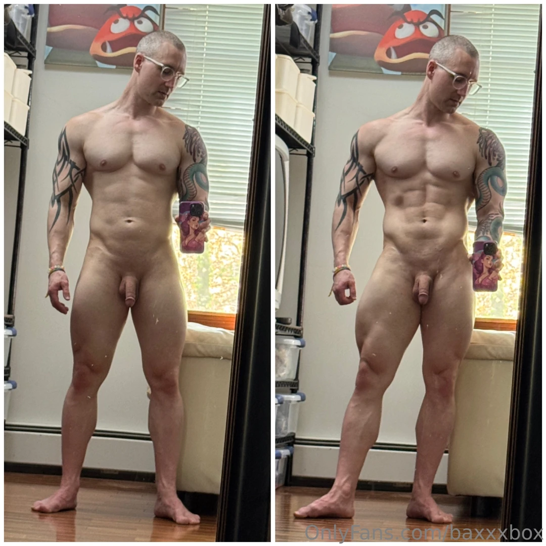 Unflexed vs flexed not bad for 35 