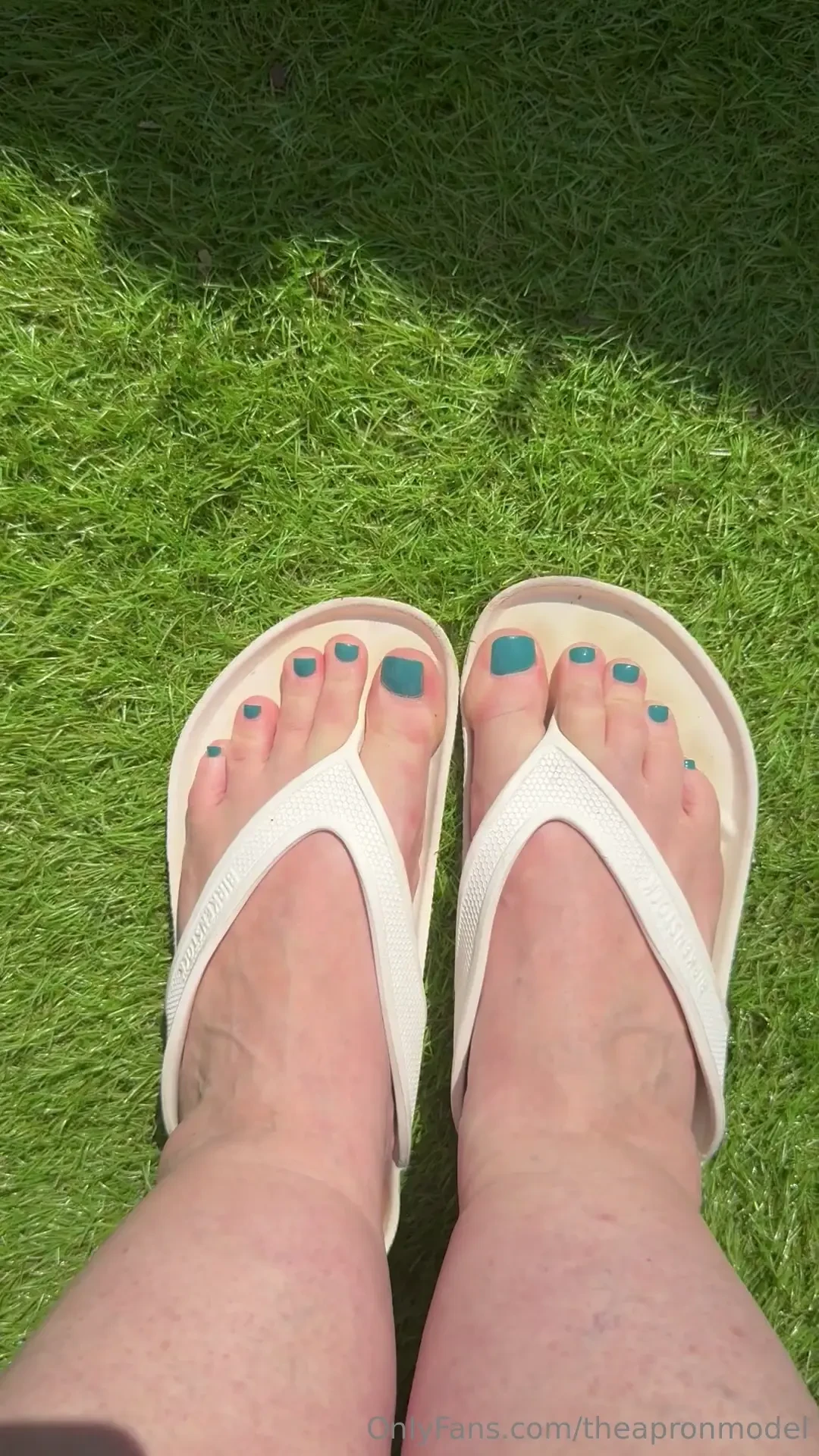 Pedicure day over the weekend look at the pretty blues at the end hope 