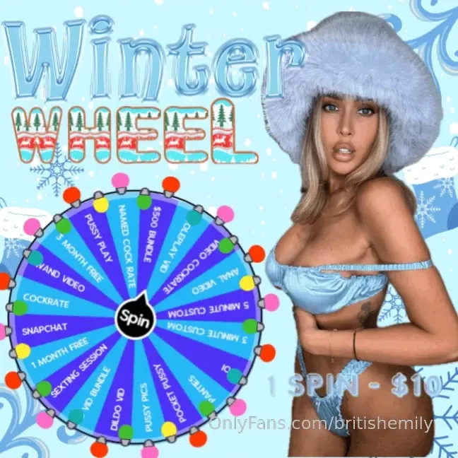 Winter wonderland wheel nbsp spin the wheel and let the magic decide 