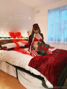 Happy hoelidays one and all watch me unwrap myself for you in 45 part 11